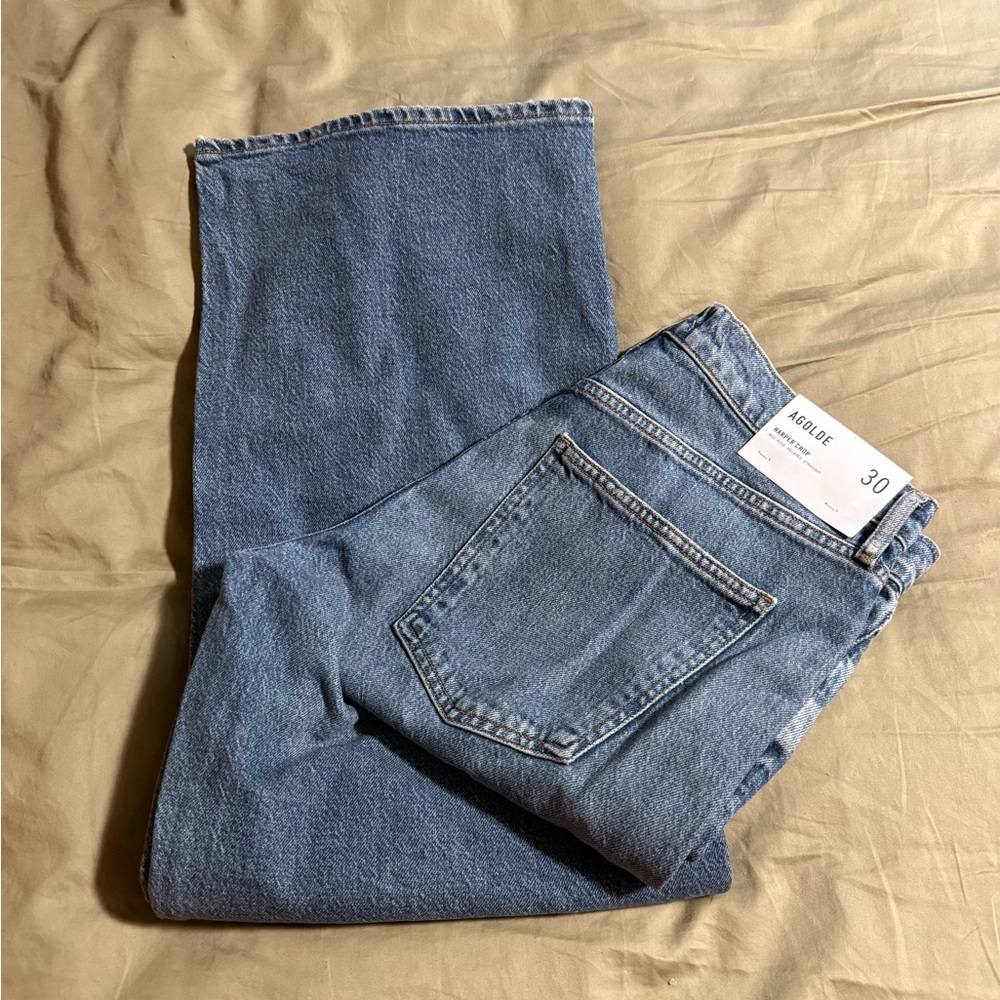 Agolde Harper Crop 30 NWT